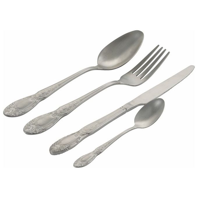 VDE Tivoli 1996 Wonderland Set Posate 24Pz Acciaio Satinato