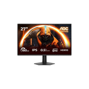 AOC 27G50F Monitor Gaming 27'' FHD 1920x1080 IPS 180Hz OC 0,5 ms MPRT HDR10 Adaptive Sync Nero