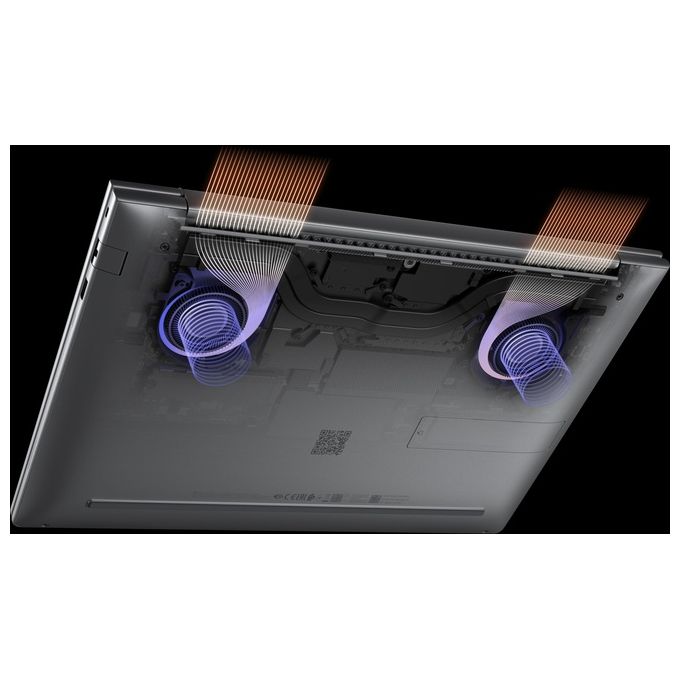 HP E47GWET ZBook X G2I Laptop Copilot+ PC Intel Core 386H 16'' WUXGA 64 GB DDR5 1 TB SSD NVIDIA RTX1000 8 GB GDDR7 Wi-Fi 7 Windows 11 Pro colore Argento
