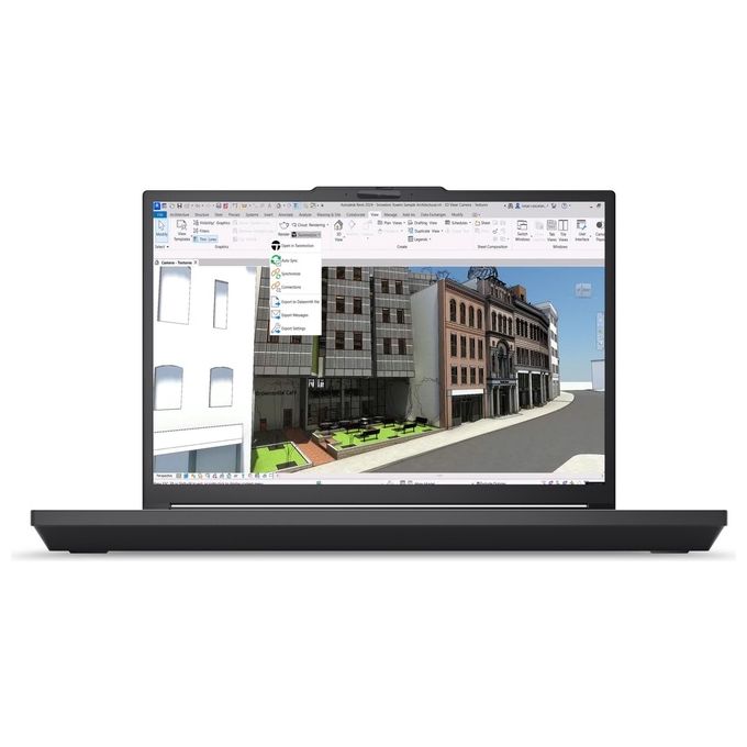 Lenovo U7-255HX THINKPAD P16 G3 Notebook 32GB 1TB 16'' W11P colore Nero