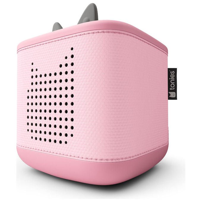 Tonies TONIEBOX2ROSAPAW Lettore Audio per Bambini con Giochi Interattivi e Luce Notturna colore Rosa