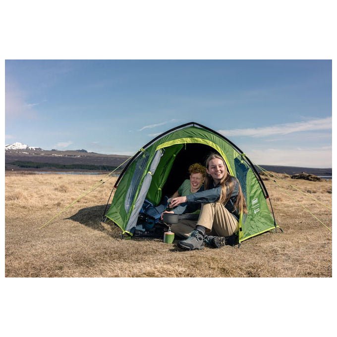 Coleman 2209416 Tenda a cupola-Igloo 3 persone Area 5,5 m² Colonna d'acqua 3000 mm Colore Verde