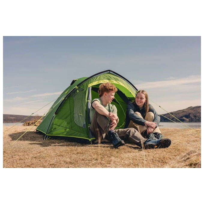 Coleman 2209416 Tenda a cupola-Igloo 3 persone Area 5,5 m² Colonna d'acqua 3000 mm Colore Verde