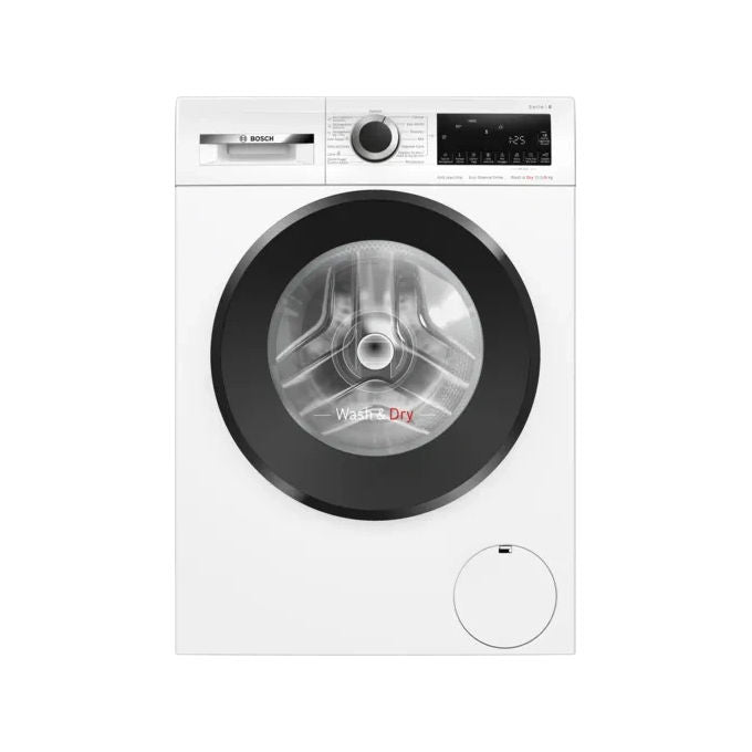 Bosch Serie 6 WNG25400IT Lavasciuga a libera installazione 105+6 Kg 1400 giri Classe A-D Vapore Iron Assist Programma Hygiene Care Condensatore autopulente Bianco