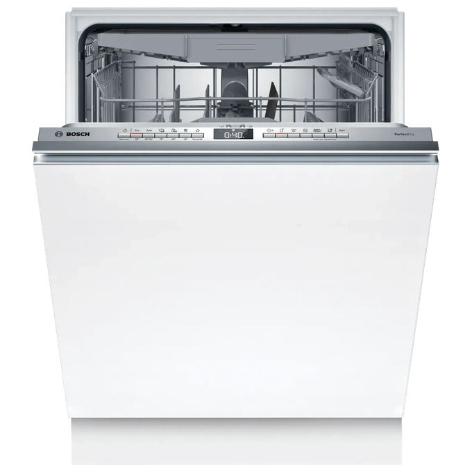 Bosch Serie 6 SMV6ZCX10E  Lavastoviglie da incasso a scomparsa totale 14 coperti Classe B Rumorosita' 40 dB Home Connect 6 programmi Cestelli Flex e 3° cestello Asciugatura con Zeolite TimeLight 60 cm
