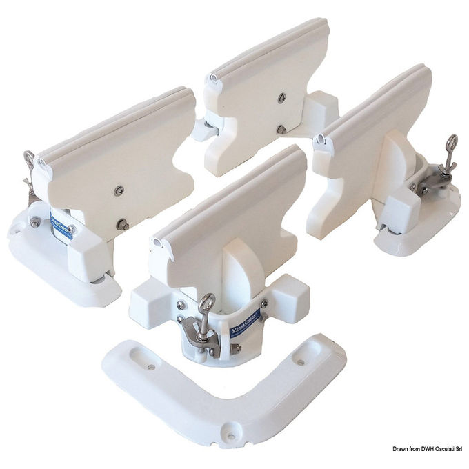 Tender Chocks Supporti Removibili Per Tender (4pz)