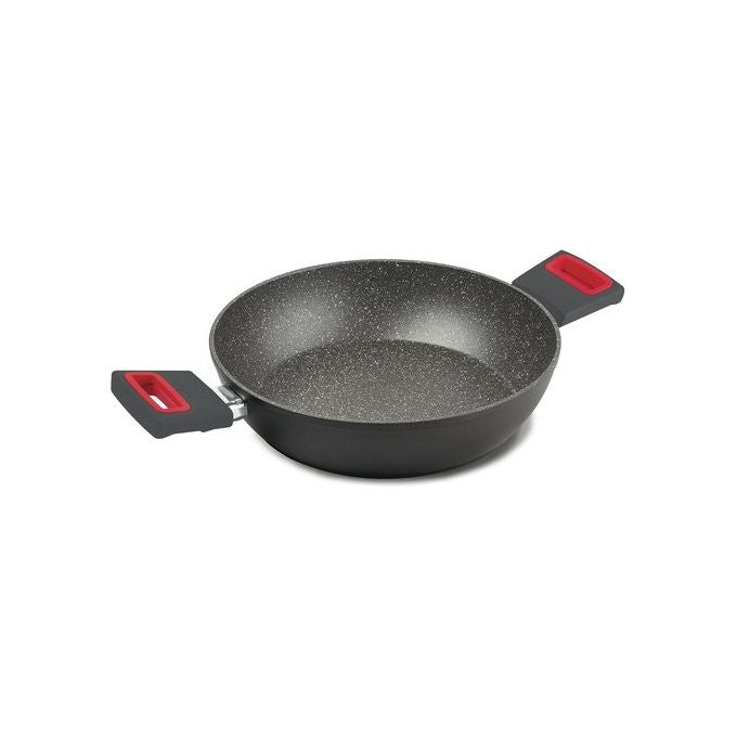 Ghidini Cipriano Tegame Viva' Grigio e Rosso 24cm