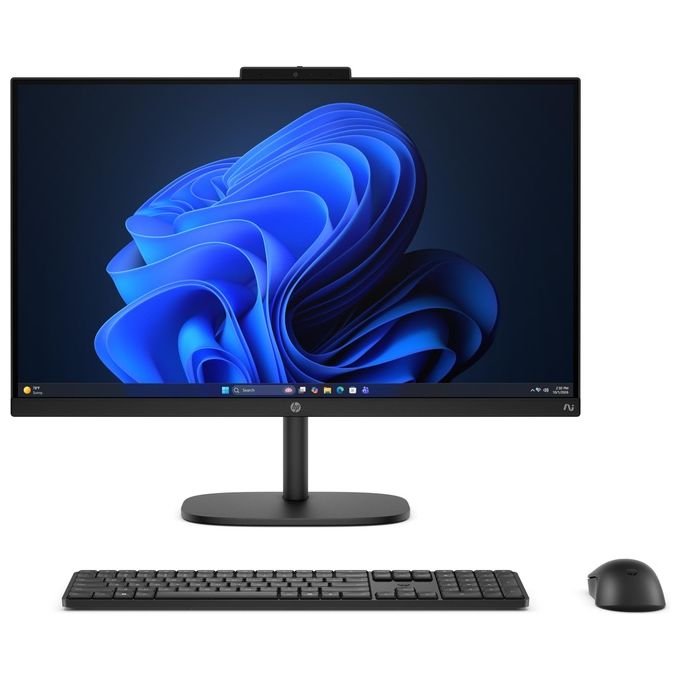 HP E07KBAT HP ProStudio 2 G2i All-in-One PC Intel Core 7 240H 16 GB DDR5-SDRAM SSD 512 GB NVMe Wi-Fi 7 Bluetooth 6.0 Windows 11 Pro 23.8'' Full HD IPS colore Nero