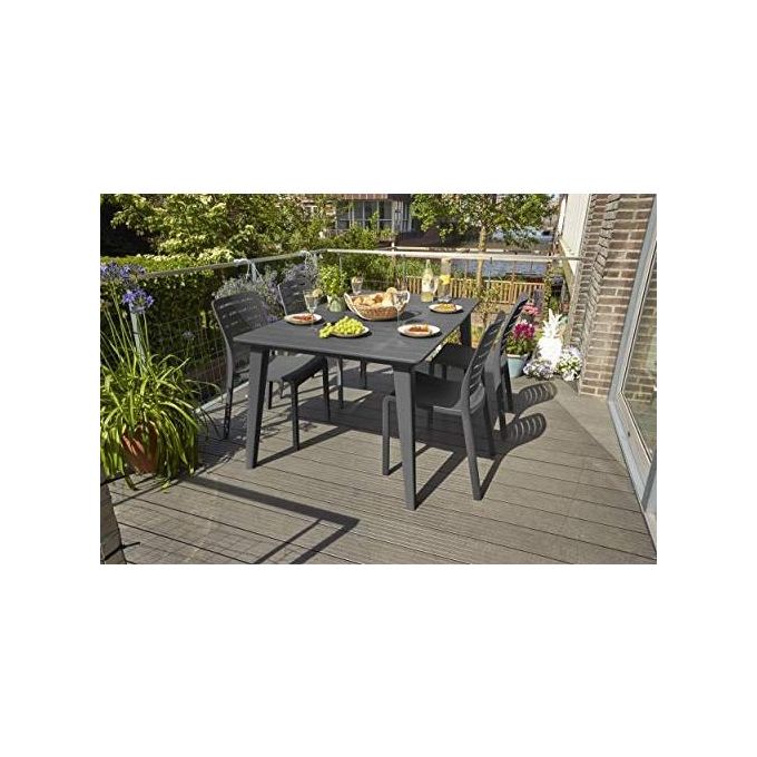 Allibert Tavolo lima cm 157x98 Antracite