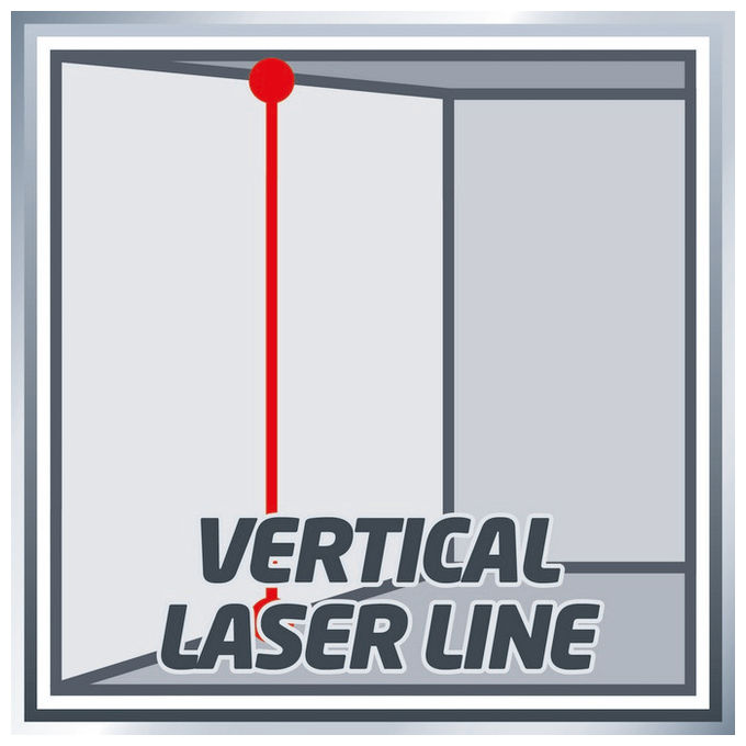 Einhell Livella Laser 360 A Raggio Incrociato Te-360 Ll Strumento di Misurazione per Fai da Te