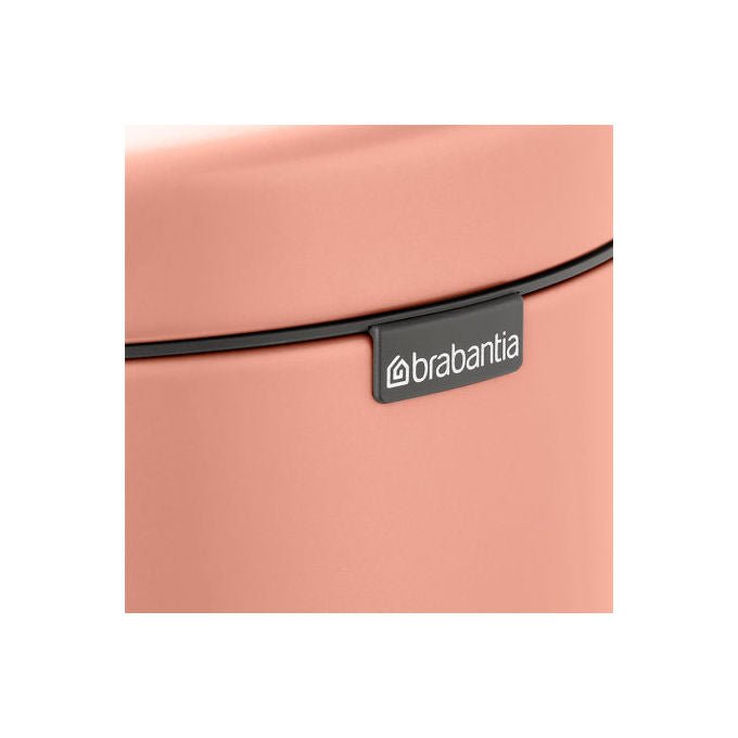 Brabantia 8710755238741 NewIcon Pattumiera a pedale 30 Litri Chiusura silenziosa Sistema antiodore Secchio interno rimovibile colore Warm Copper