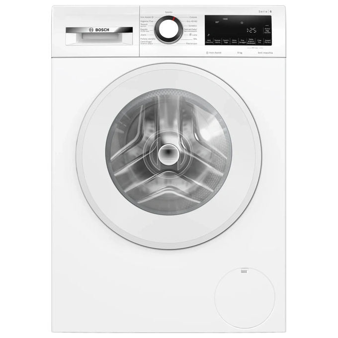 Bosch WGG244Z6IT Serie 6 Lavatrice Frontale 9 Kg 1400 rpm Classe A EcoSilence Drive ActiveWater Plus (85x60x59 cm) colore Bianco