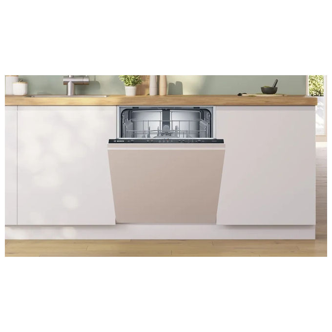 Bosch Serie 2 SMV24AX04E Lavastoviglie da incasso a scomparsa totale 12 coperti Classe E Rumorosita' 46 dB 4 programmi Infolight 60 cm