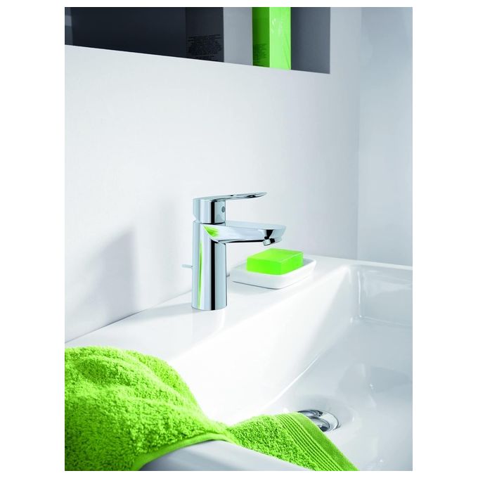 Grohe Rubinetto Miscelatore per Lavabo Bagno Cromo Lucido Starlight Start Loop
