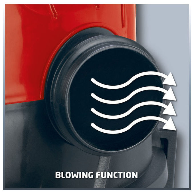 Einhell Bidone Aspiratutto Te-Vc 2340 Sa Potente Aspiratore Multiuso per Fai da Te e Giardino