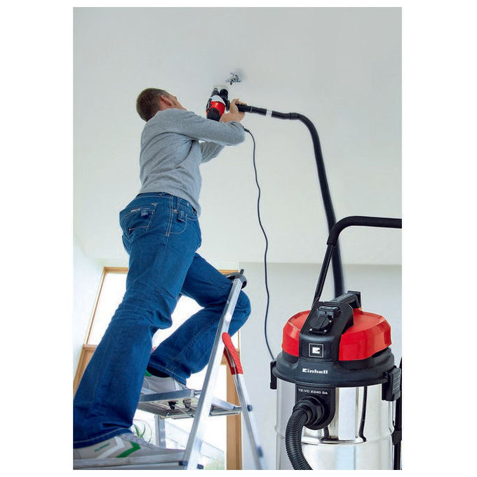 Einhell Bidone Aspiratutto Te-Vc 2340 Sa Potente Aspiratore Multiuso per Fai da Te e Giardino