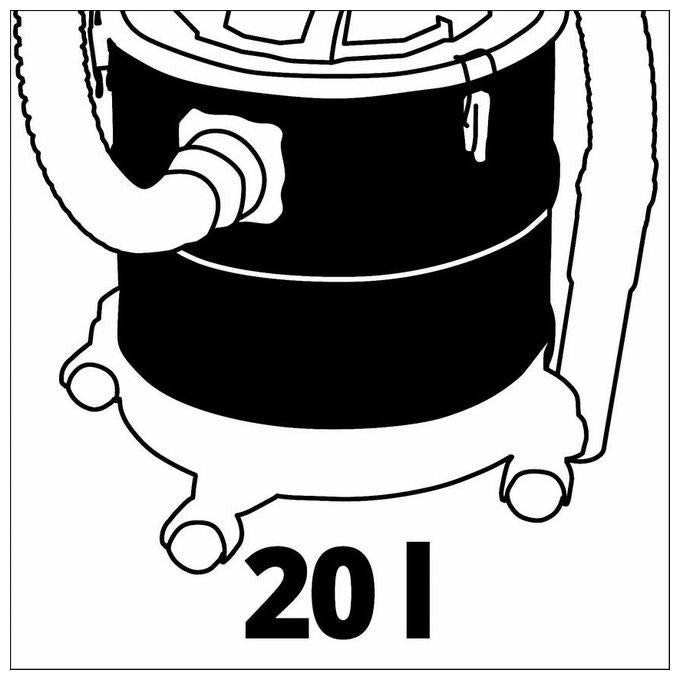 Einhell Aspiraceneri Tc-Av 1620 Dw