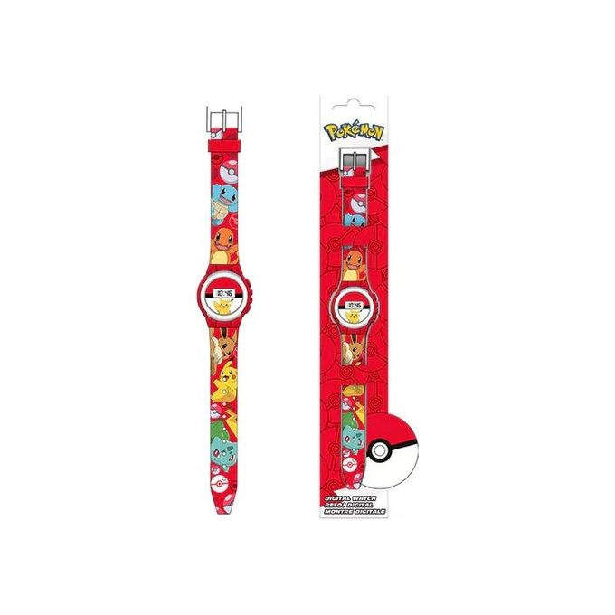 Rocco Giocattoli Orologio Bimbo Pokemon Digitale Rosso