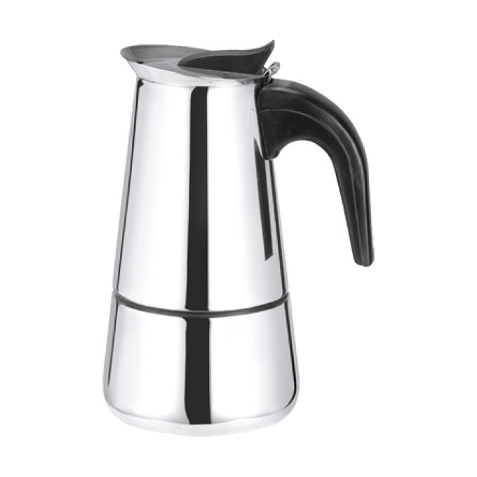 Borella 24248 Stelvio Caffettiera Acciaio Inox 6 Tazze Induzione colore Acciaio