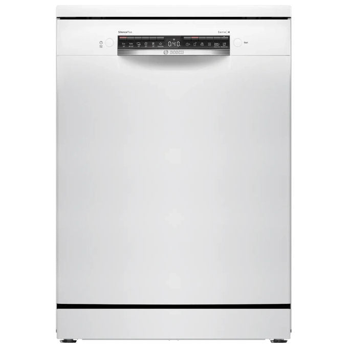 Bosch Serie 4 SMS4EVW08E Lavastoviglie a libera installazione con top removibile 14 coperti Classe B Rumorosita' 44dB Efficient Dry Home Connect 6 programmi 3' cestello 60 cm Bianco