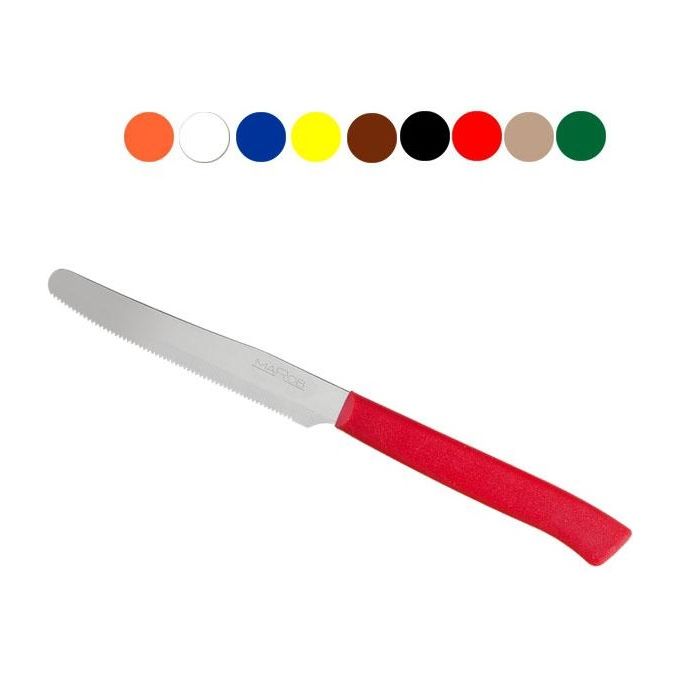 Marietti Coltello Tavola Dentato blu cm 11 pz 6 Marietti