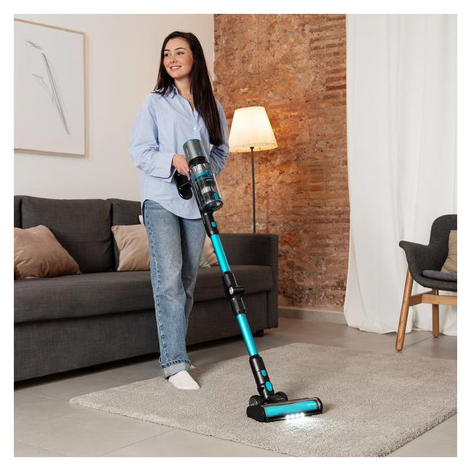 Cecotec A01EU01107956 Conga Rockstar 2500 Thunder Pet Flex Aspirapolvere Verticale senza Sacchetto BLDC 0,5 L 400 W 65 min colore Antracite