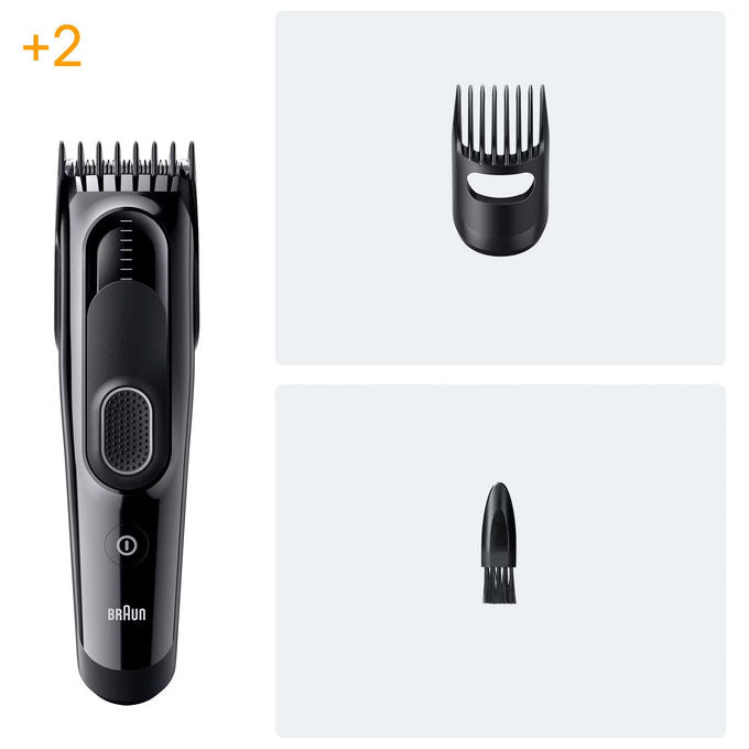 Braun HC5510 Macchina per la rasatura 9 impostazioni di lunghezza 50 minuti di autonomia colore Nero