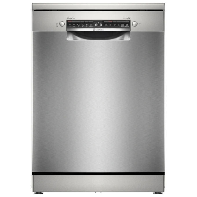 Bosch Serie 4 SMS4ECI27E Lavastoviglie libera installazione 14 coperti 6 programmi 42db Classe a Acciaio spazzolato anti-impronta