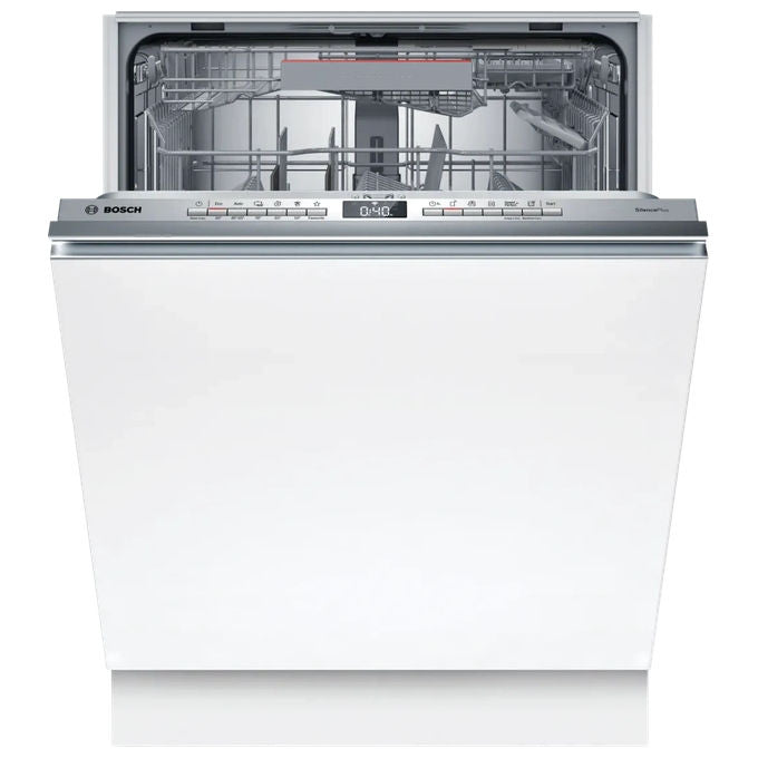 Bosch SMV4ENX06E Serie 4 Lavastoviglie da incasso a scomparsa totale 14 coperti Classe B Home Connect EfficientDry (815x598x55 cm) Inox