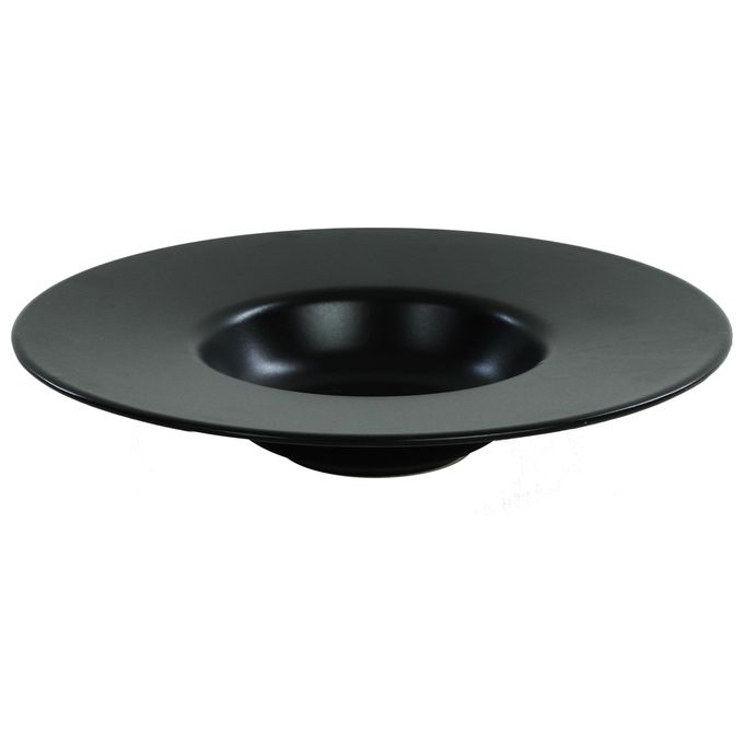 Borella 25335 Gurme Piatto Pasta Ceramica diametro 28 cm colore Nero