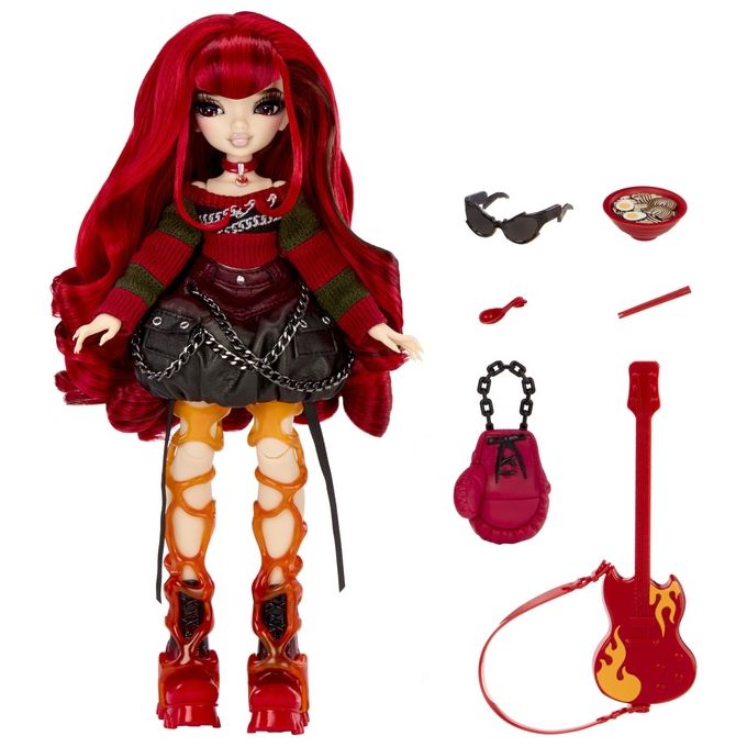 MGA Entertainment 253471 Mirror Mi Blaze Maxx Bambola alla moda Femmina Eta' minima 4 anni Plastica Tessuto Multicolore Rosso colore Multicolore