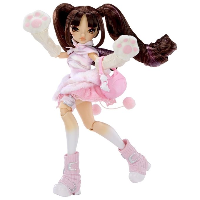 MGA Entertainment 253488 Mirror Mi Akiko Kittyama Bambola alla moda Femmina 4 anni Plastica Tessuto Multicolore Rosa chiaro