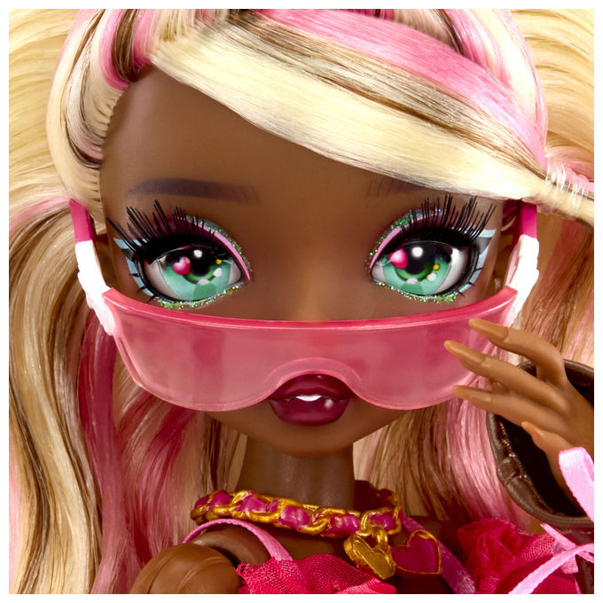 MGA Entertainment 253518 Mirror Mi Amora Valentina Bambola alla moda Femmina con Gioco Immaginativo Materiali Plastica Tessuto Multicolore Rosa colore Rosa