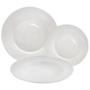 Borella 25405 Kent Servizio Piatti 18 Pezzi Porcellana colore Bianco