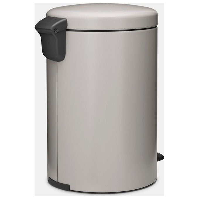 Brabantia 254406 NewIcon Cestino con Pedale Capacita' 20 L Materiale Acciaio Colore Grigio Soft