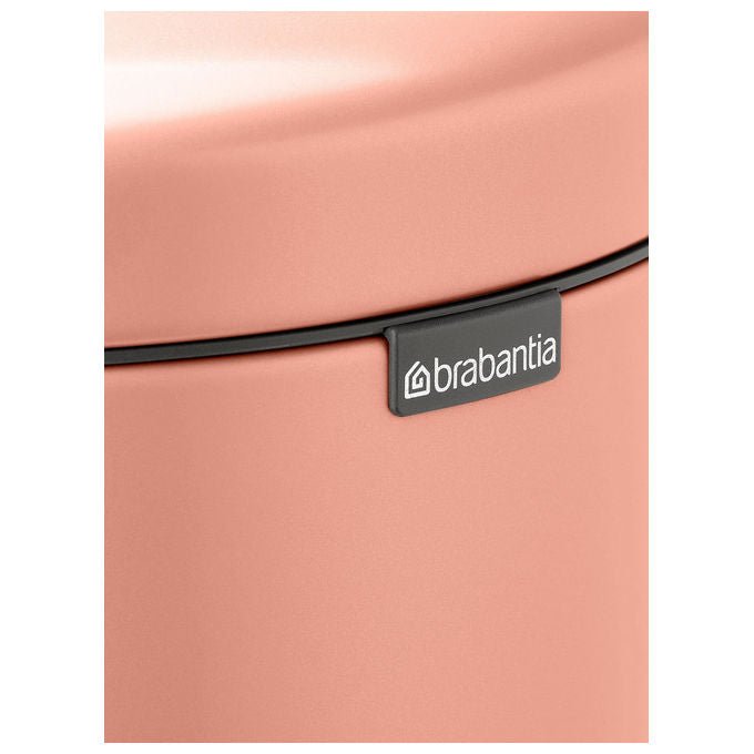 Brabantia 255267 NewIcon Pattumiera a Pedale 5 L Acciaio con Chiusura Ammortizzata e Secchio Interno Rimovibile colore Warm Copper