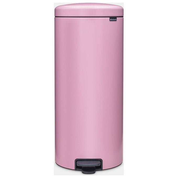 Brabantia 255304 NewIcon Pattumiera a pedale 30 litri Acciaio inossidabile Chiusura ammortizzata Secchio interno rimovibile colore Rosa