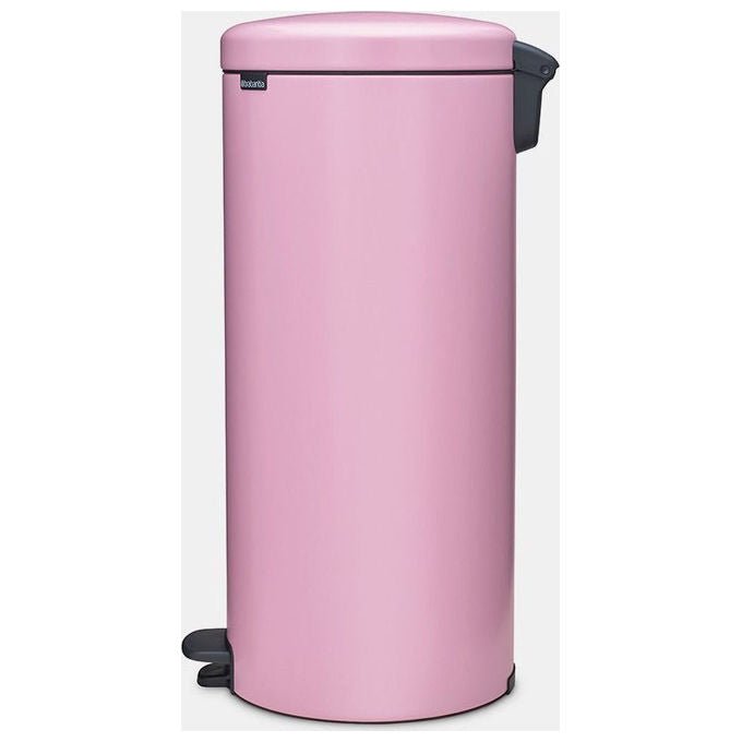 Brabantia 255304 NewIcon Pattumiera a pedale 30 litri Acciaio inossidabile Chiusura ammortizzata Secchio interno rimovibile colore Rosa