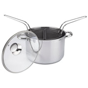 Borella 25614 Duna Bollipasta con 2 Cestelli Acciaio Inox diametro 24 cm colore Acciaio