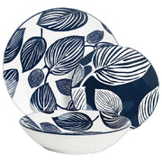 Borella 25708 Batik Servizio Piatti 18 Pezzi Porcellana colore Blu