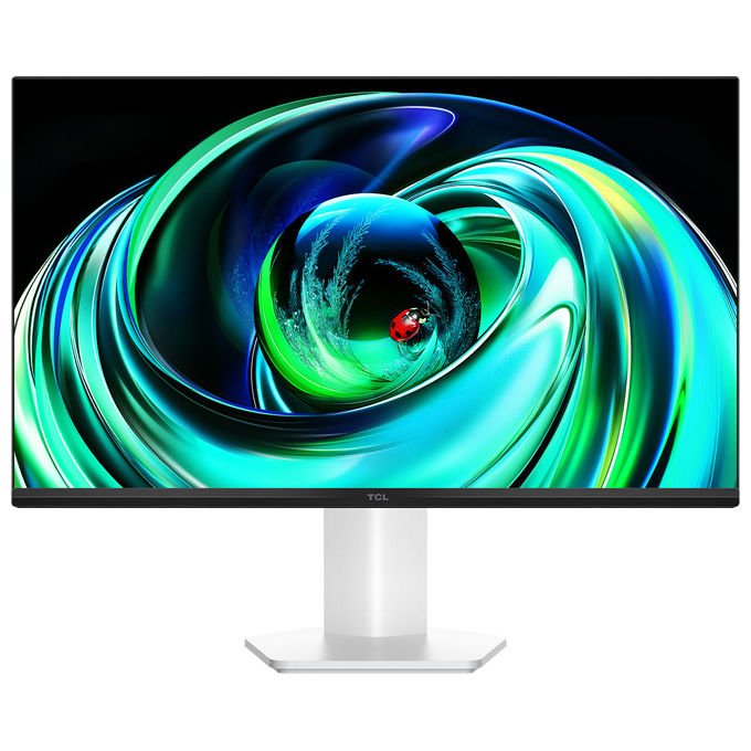 TCL 25G54 G54 QD-MINI LED MONITOR 25 POLLICI Monitor Gaming FHD 144 Hz IPS Mini-LED 450 nit 93% DCI-P3 colore Bianco