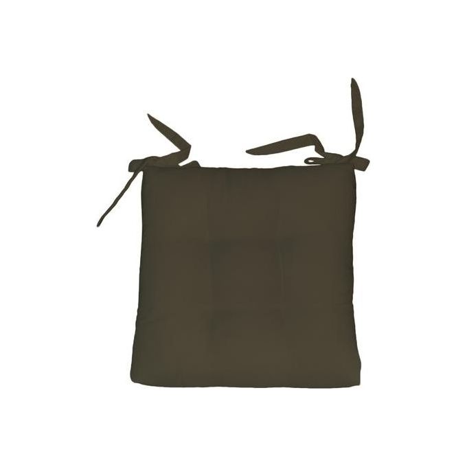 Olibo Cuscino Soft 40x40cm con Lacci 2601 Marrone