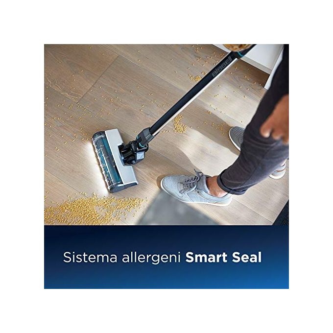Bissell 2602N Icon 25V Aspirapolvere senza Filo senza Sacco Capacita' 0,4 Litri Autonomia 50 minuti Spazzola Rotante Antigrovigli Nero