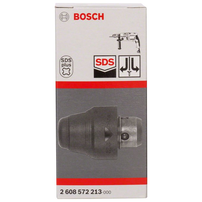 Bosch 2608572213 Mandrino autoserrante SDS-plus tipo autoserrante attacco SDS Plus materiale metallo altezza 6 cm