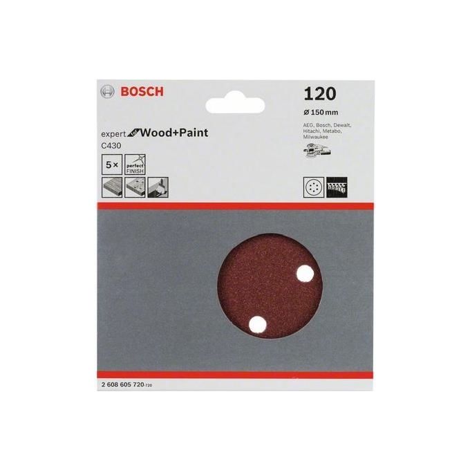 Bosch Dischi Abrasivi Blister 5 Dischi