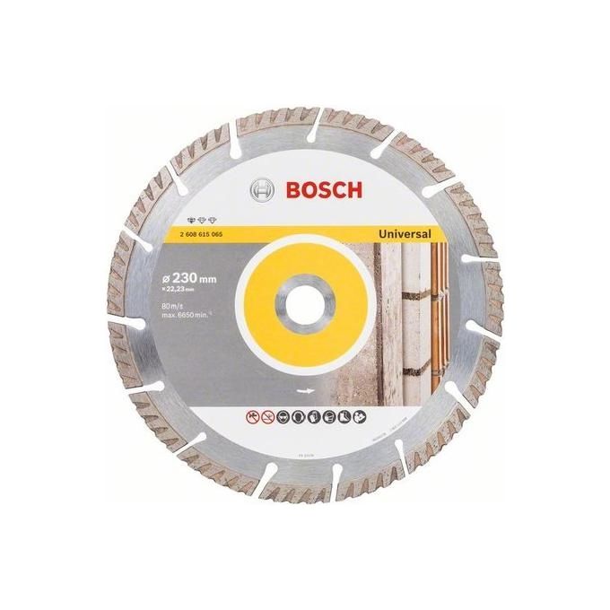 Bosch Disco Diamantato Per Smerigliatrici Calcestruzzo 230 X 2,6 Mm