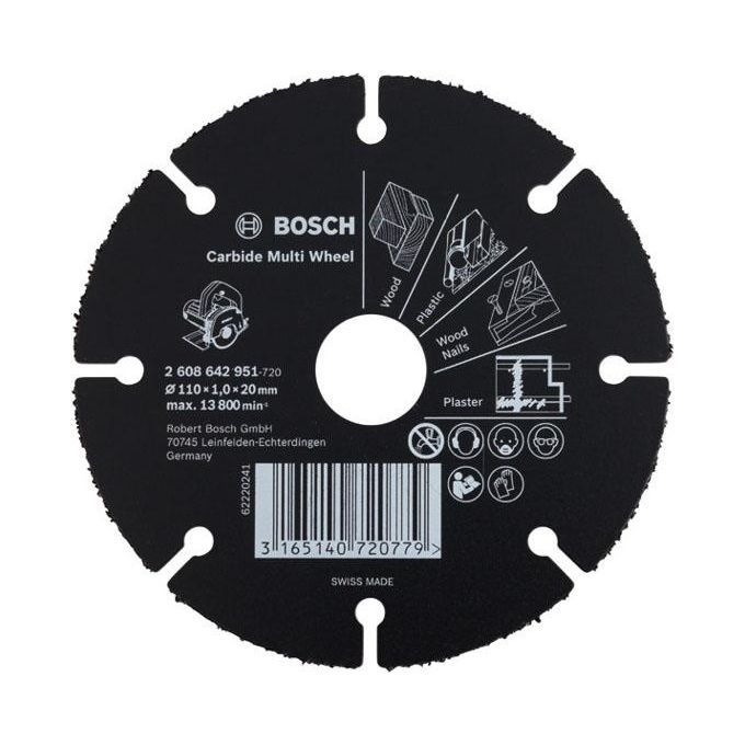 Bosch Lama Circolare Settori 115X1