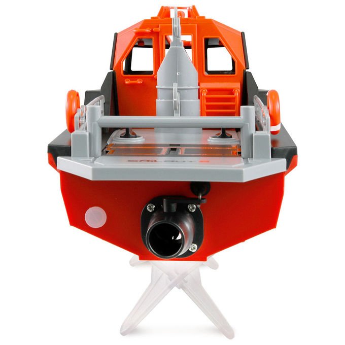 Amewi 26117 Rettungsboot Barca Radiocomandata Motore Brushless Jetantrieb 320mm colore Nero Rosso