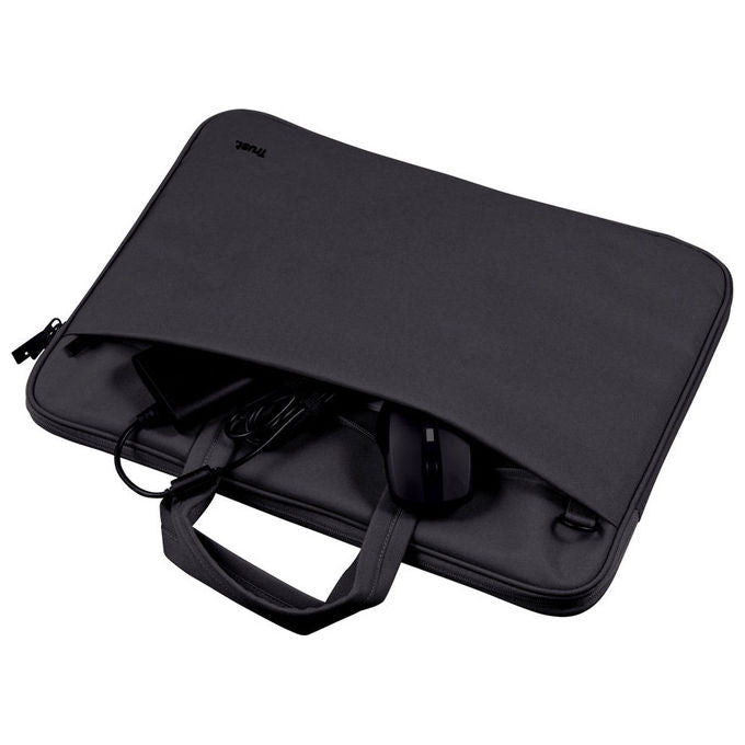 Trust 26207 Bologna Borsa per Laptop fino a 14'' 2 compartimenti colore Nero