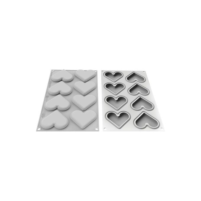 Silikomart Stampo Dolci Mini Love Story 8 Forme